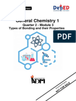GeneralChemistry1 - Q2 - Module 3 - Types of Bonding and Their Properties - v5