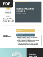 Session 1 (Introduction To Business Analytics)