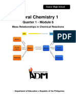 GeneralChemistry1 Q1 Mod6 Mass-Rel-in-Chem-Rxn Version5