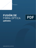 Catálogo de Fusionadora de Fibra Óptica Optronics