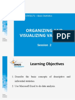 Organizing and Visualizing Variables