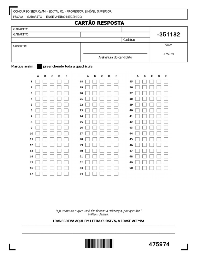 Cartão Resposta | PDF | Aquecimento global e mudança climática | Pobreza