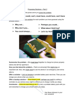 TOEIC 2 - Proposing A Solution Part 1 & 2