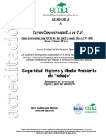 Acreditaciones SEITSA Consultores 2022