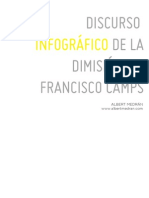 Discurso Infográfico de la dimisión de Francisco Camps