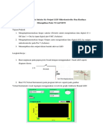 Aplikasi Sakelar Input dan Output LED