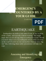 Emergency Encountered by A Tour Guide