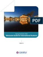 Graduate Admission Guide For 2023 Spring Semester