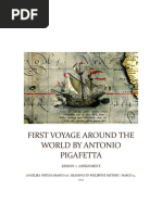 FIRST VOYAGE AROUND THE WORLD BY ANTONIO PIGAFETT1