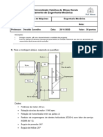 Dimensionamento de engrenagens e rolamentos para redutor mecânico