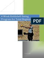 4 Week Kettlebell Swings For Beginners