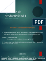 Ejercicio Productividad - 1