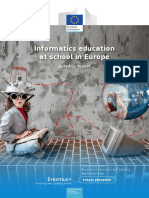 Informatics Education at School in Europe-EC0122382ENN