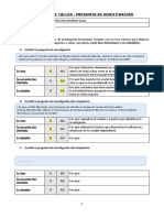 Actividad de Taller-Pregunta de Investigación