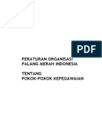 Peraturan Organisasi Palang Merah Indone