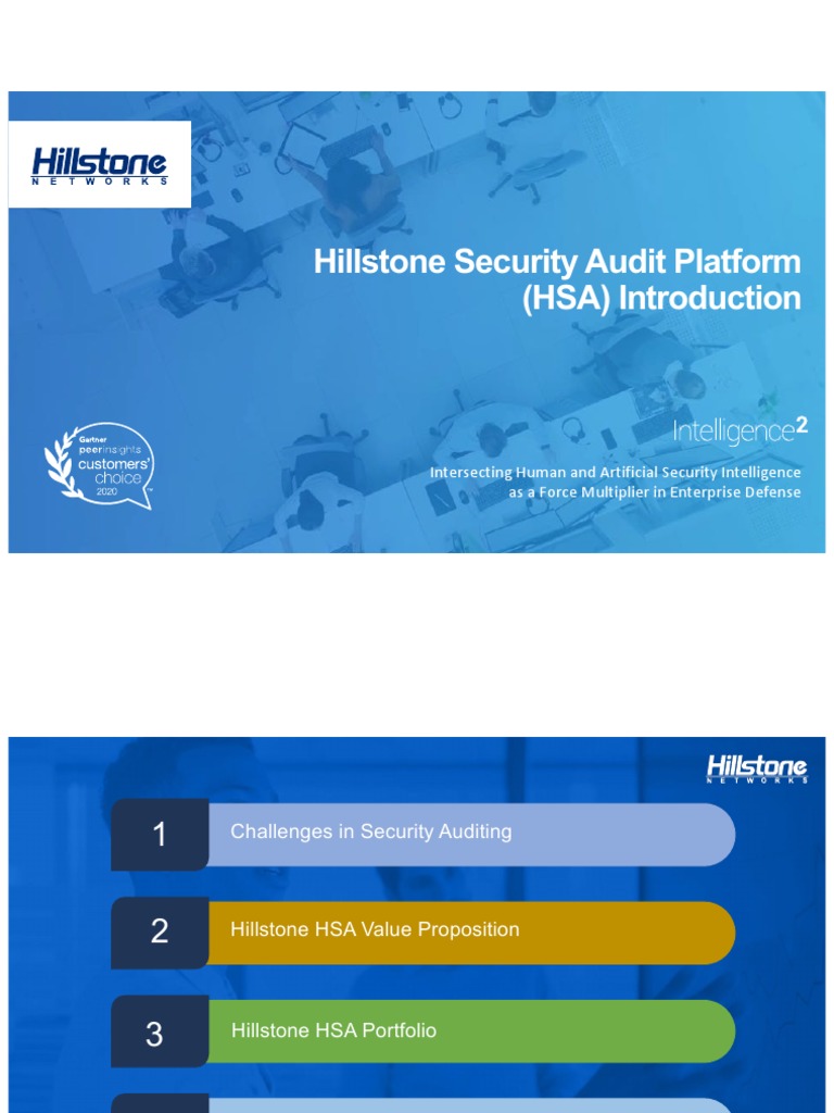 Hillstone HSA: Enterprise Security Audit Solutions | PDF | Security ...