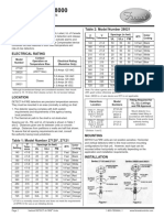 Series 27100, 28000: 12.01.F Table 2: Model Number 28021 Description