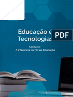 Ebook Da Unidade - A Influência Da TIC Na Educação