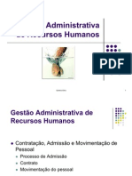 Gestao Administrativa de Recursos Humanos