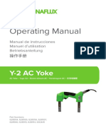 Manual Yoke Magnetico Y2 Magnaflux