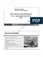 Introduction À La Sécurité Industrielle