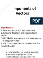 Components of Vectors Explained