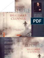 Salman Rushdie Shalimar Clovnul 471pages 145 85