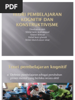 Download Teori Pembelajaran Kognitif Dan Konstruktivisme1 by Mohd Iduan Masri SN60492910 doc pdf