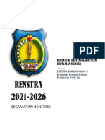 Renstra Kecamatan Benteng 2022-2026