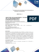 Anexo 2 - Gestión de Almacenes y Tecnologías de La Información y Comunicación (TIC)