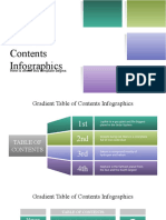 Gradient Table of Contents Infographics by Slidesgo
