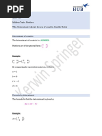 Class 22 - Determinant, Adjoint, Inverse, Identity Matrix