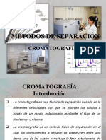 Cromatografía separación complejas
