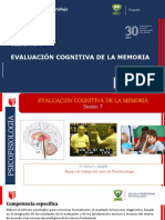 Sesión 7 Evaluación Cognitiva de La Memoria 2022