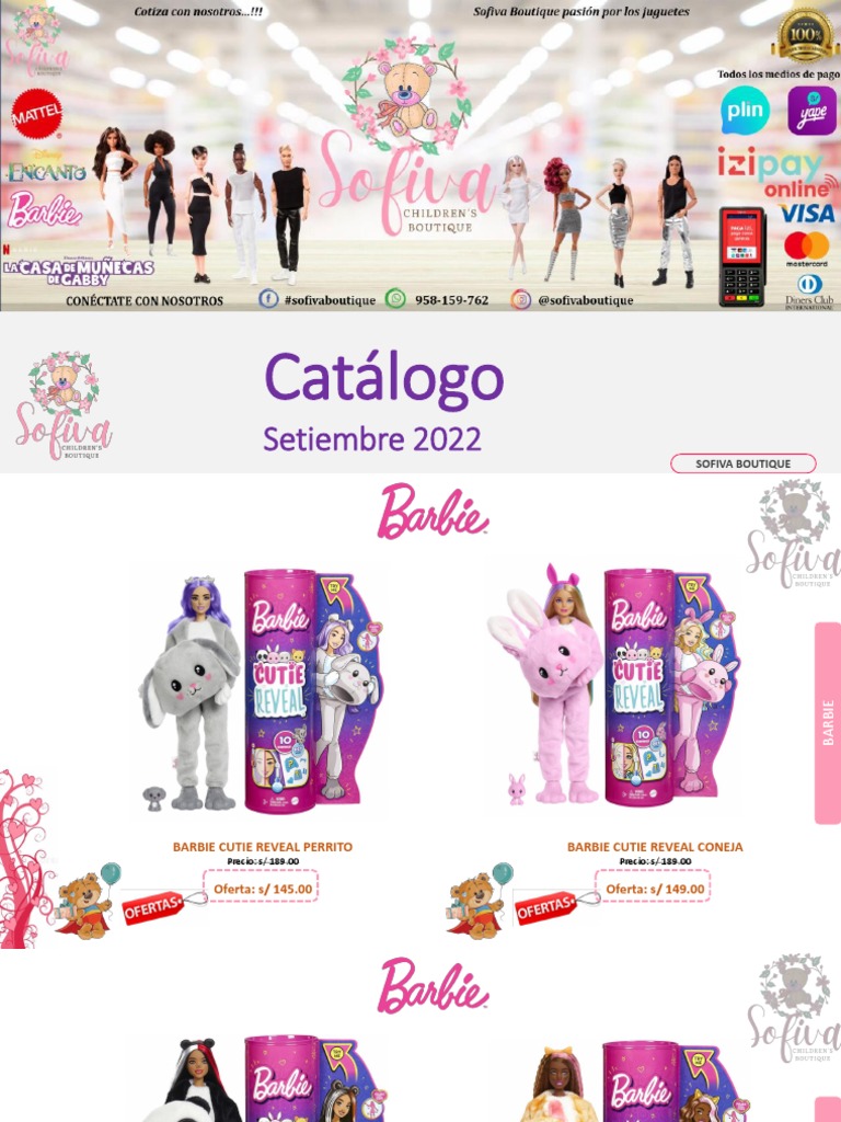 Catálogo Barbie | PDF | Humanoids | Toy Collecting