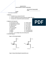 FET Characteristics