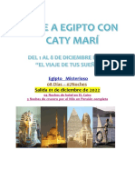 Egipto Diciembre2022 Programa Especial