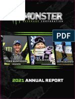 2021 Monster Beverages Annual Report