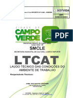 LTCAT SMCLE Avaliação Condições Trabalho