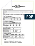 Costeo ABC y tradicional para empresa de prendas de vestir