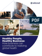 WBCSD Healthy People Healthy Business 