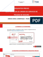 Requisitos Previos - Uz Piura Lambayeque y Tumbes