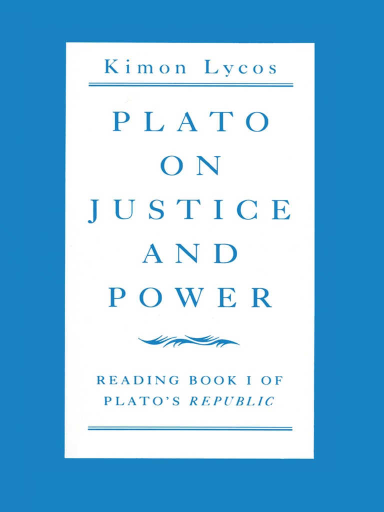Plato On Justice