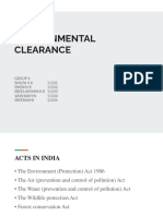 Environmental Clearance Process in India