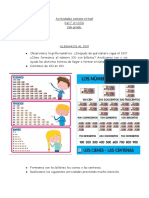 Actividades Del 7 Al 11 de Junio