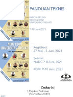 (PDF) Technical Guide Seleksi NUDC KDMI Univ. Trisakti (7-10 June 2021)