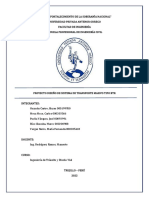 Informe - Proyecto Diseño de Sistema de Transporte Masivo Tipo BTR - G4