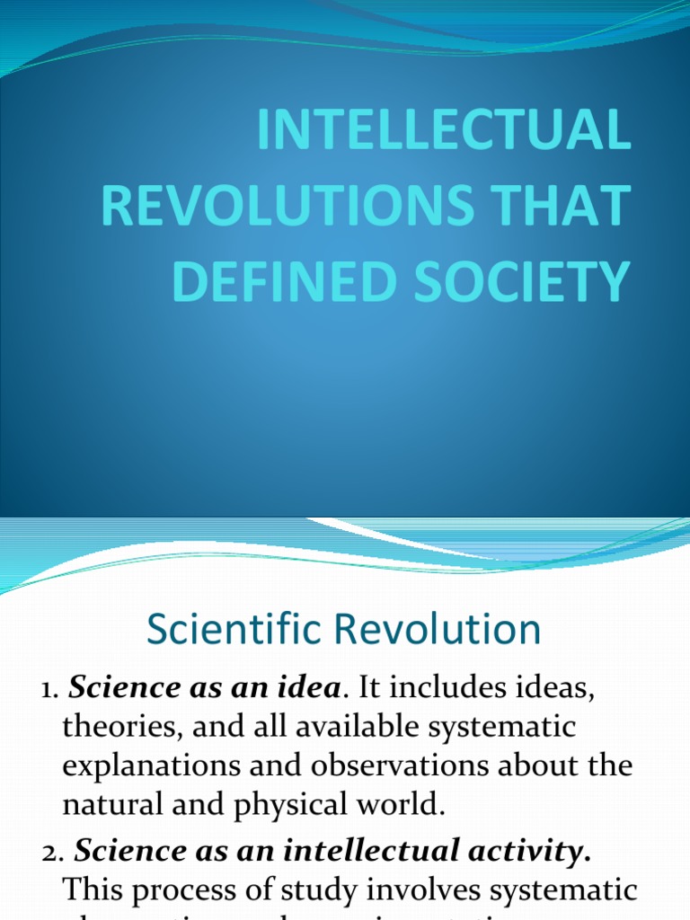 Intellectual Revolutions in Science | PDF | Nicolaus Copernicus | Science