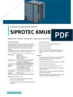 Siprotec 6mu85 Profile