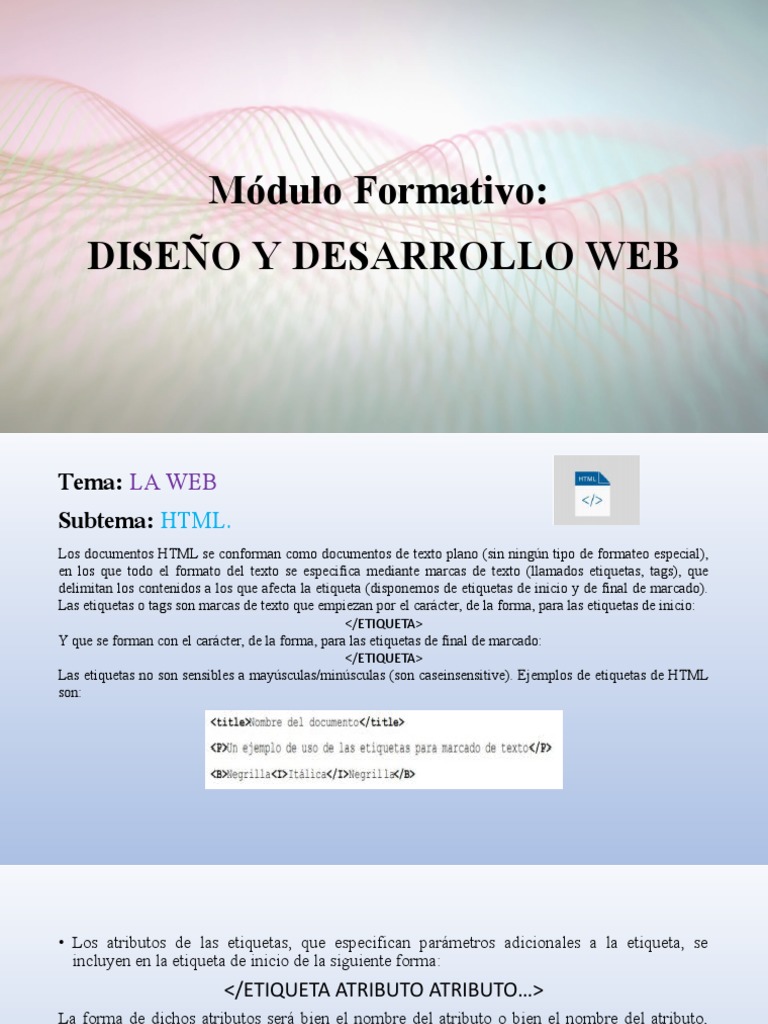 Diseño y Desarrollo de Páginas Web | PDF | Red mundial | Internet y web